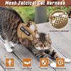 Large Tactical Cat Harness with Handle, Air Mesh Adult Cat Walking Vest Harness XL