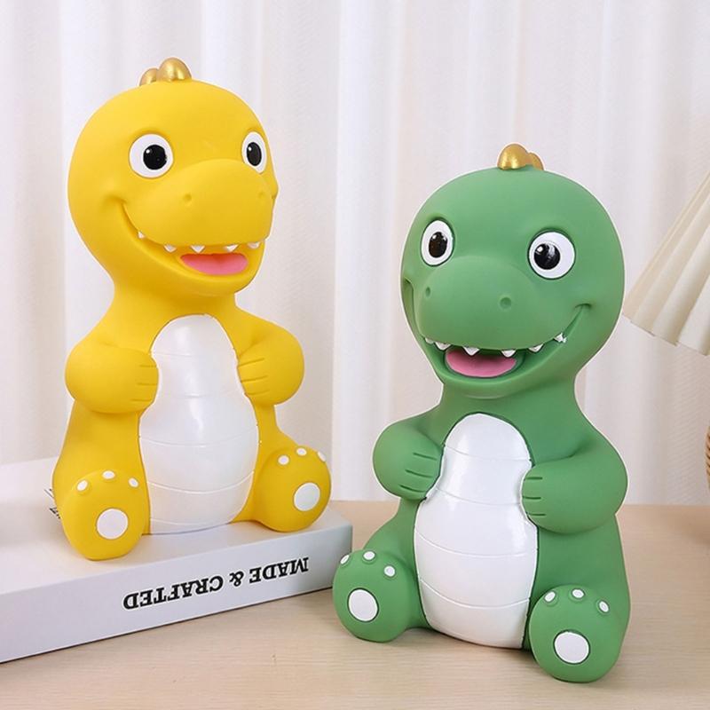 Cute Dinosaur Piggy Banks Cartoon Animal Money Box Desk Decorations Dinosaur Coin Banks for Kids Birthday Gift
