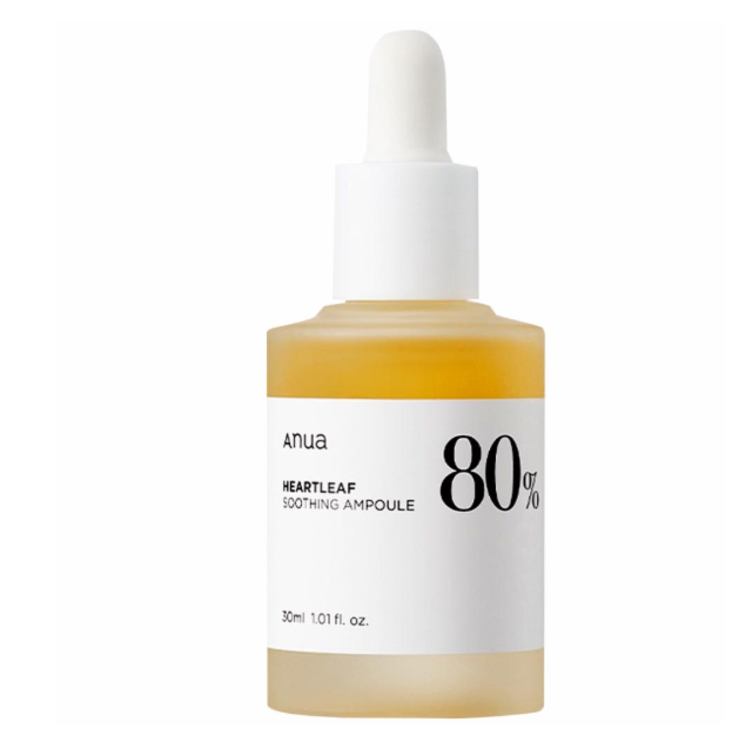 

Anua Heartleaf 80% успокаивающая ампула 30 мл / 1,01 жидкая унция. я нежирный