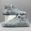 Spring and Autumn Men's Casual Shoes Short Boots Outdoor Casual Men's Boots Trend Top Leather Large Size Men's Shoes
