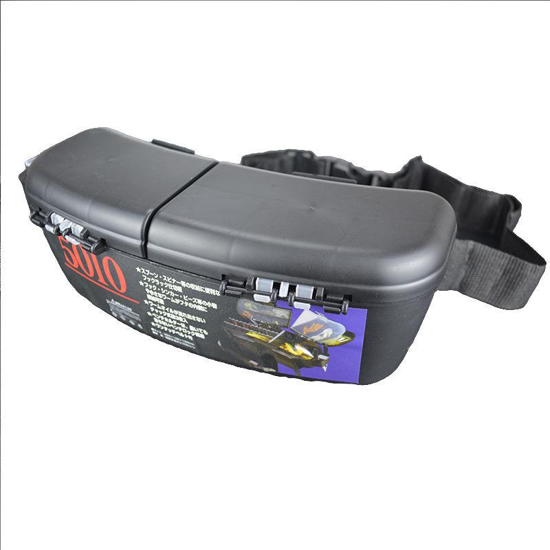 Double-layer Multi-function Waist Box for Fishing Accessories and Bait Storage
