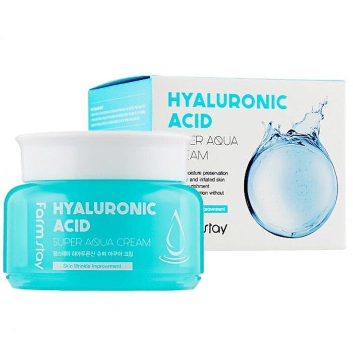 FARM STAY HYALURONIC ACID SUPER AQUA CREAM