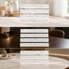 4 Pieces American Mahjong Tile Rack Marbled Acrylic 20 Inch for