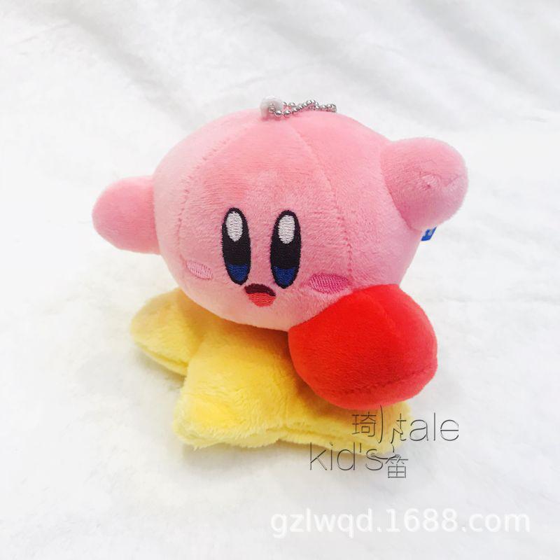 

Популярность японских звезд стремительно растет: Подвеска в виде плюшевой куклы Kabi 4 Kirby Cute Sitting Star Подвеска 13CM