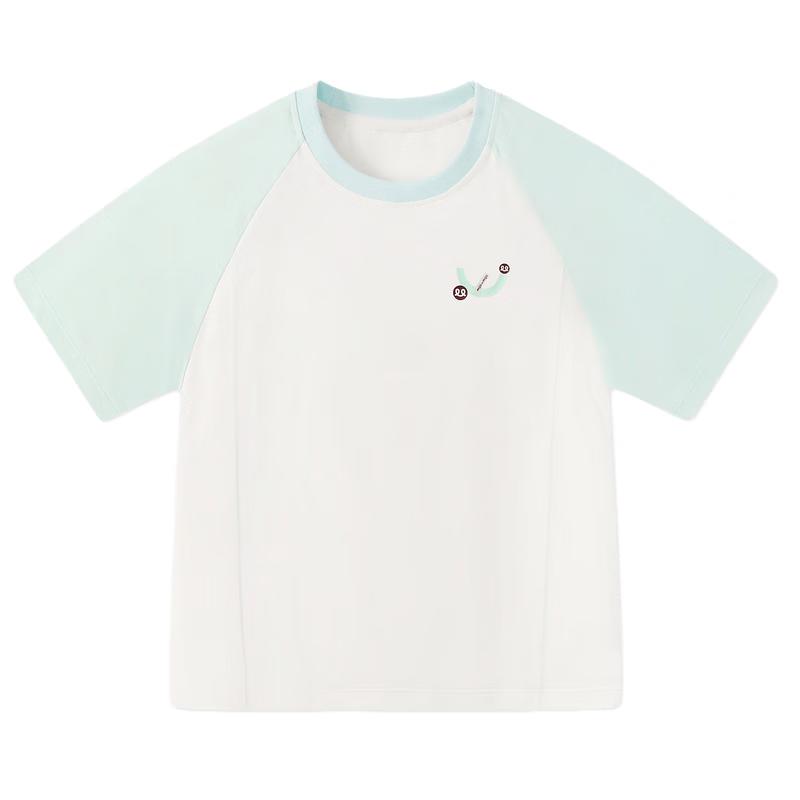MQD Kids Sporty Breathable Raglan Short Sleeve T-Shirt 120cm