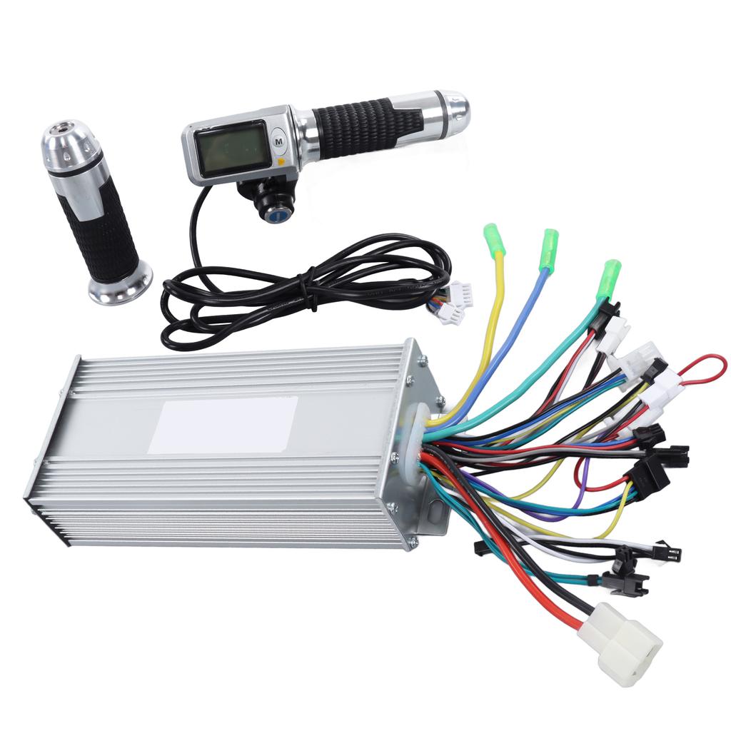3648 V 1000 W Elektro-Fahrrad-Controller mit Geschwindigkeitsregelung Gasgriff LCD-Display-Kit