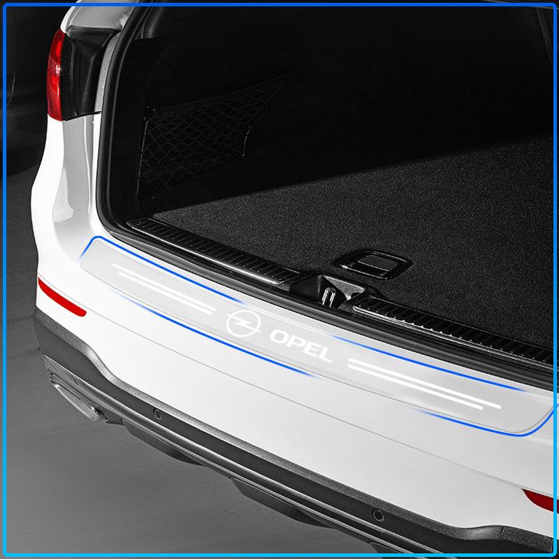 1Pcs Transparent Car Trunk Badge Protective Sticker Car Accessories For Opel Crosa D Astra H Insignia Astra J Zafira B Mokkaastra Vivaro Astra G