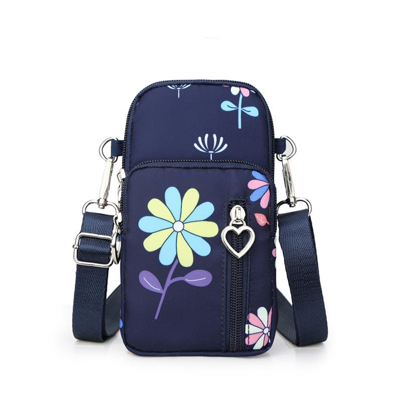 2024 Korean Style Women's Crossbody Phone Bag & Coin Purse - Vertical Mini Design