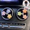Cute Flower Perfume Clip Car Air Outlet Decoration Aromatherapy Air Freshener Colorful Flora Ornament Auto Interior Accessories