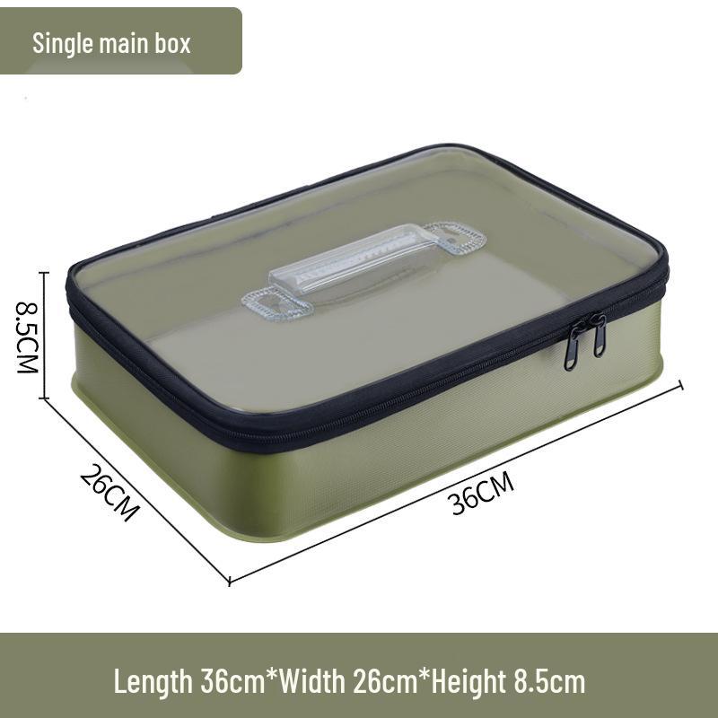 EVA 5-Piece Round Bait Box Set - Carp Fishing Gear & Tackle Storage