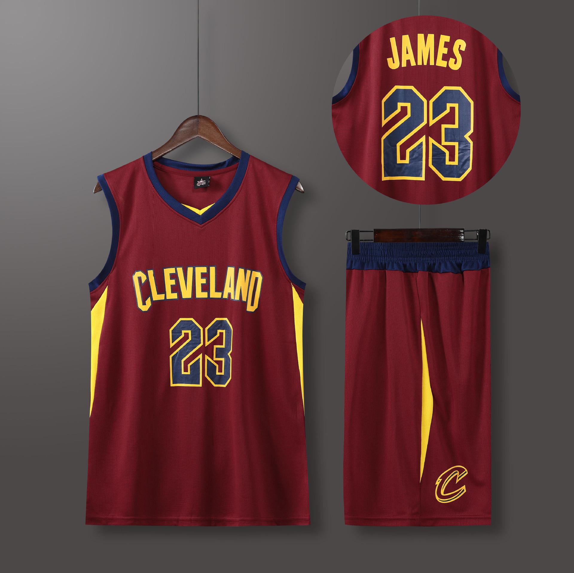 Cavaliers Red basketball jersey No.23 LeBron James 28
