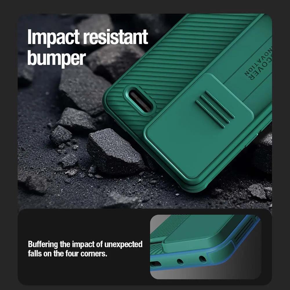 Nillkin for Xiaomi Redmi Note 13 Pro 5G Case Slide Camera Protection Lens Cover for Redmi Note 13 Plus 5G Case