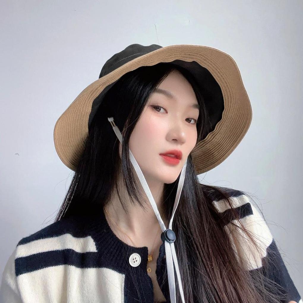 Velour Women's Bucket Hat (Charcoal)