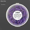 NEW 50 Pcs 3.1MM Mini Nail Sanding Bands UV Gel Acrylic Polish Remover Nail Tool Set 120/150/180/240 Grit