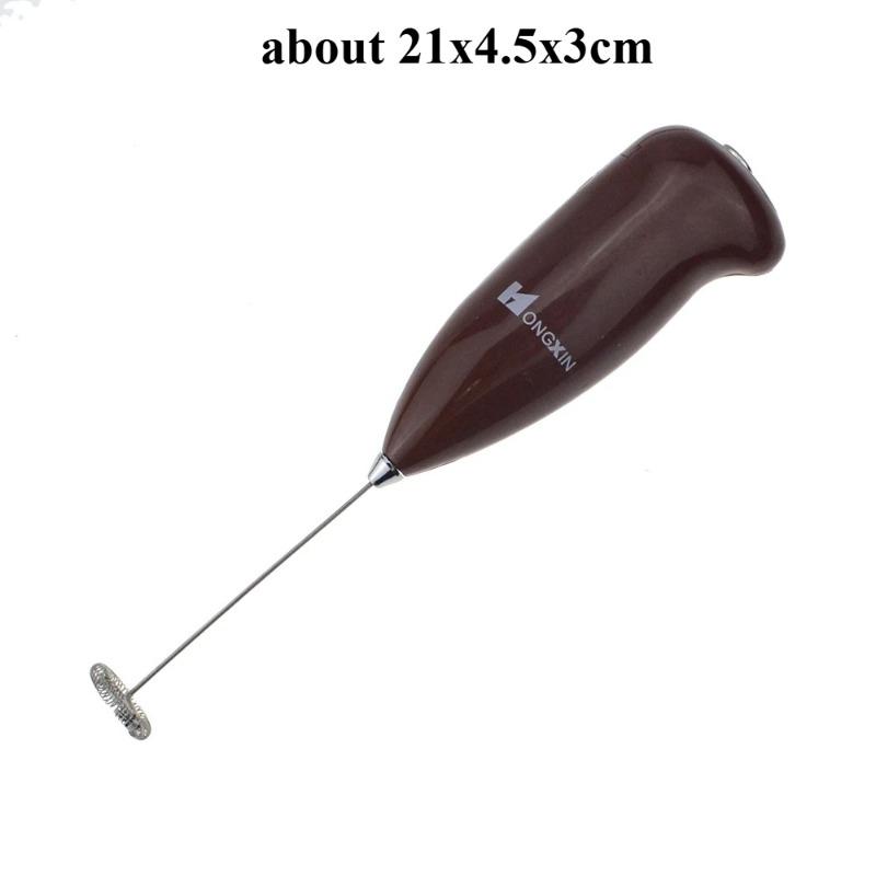 Mini Milk Frother Handheld Foam Maker for Lattes Whisk Coffee Cappuccino Matcha Hot Chocolate Egg Beater Drink Mixer