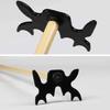 Black Plastic Billiard Bridge Head Slip On Cue Bridge for Pool Table, Pool Cue Bridge Head Billiard Cue Bridge Head