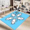 1PC cow pattern Extra Large Non Slip Floor carpet, Office, family, bedroom Large Area Rug Indoor Rugs, Vibrant Colors