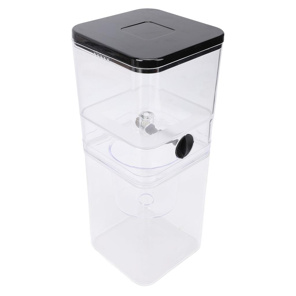 Ice Drip Coffee Pot Speed Adjustable 400ml Portable Ice Drip Cold Brew Pot for Coffee Making