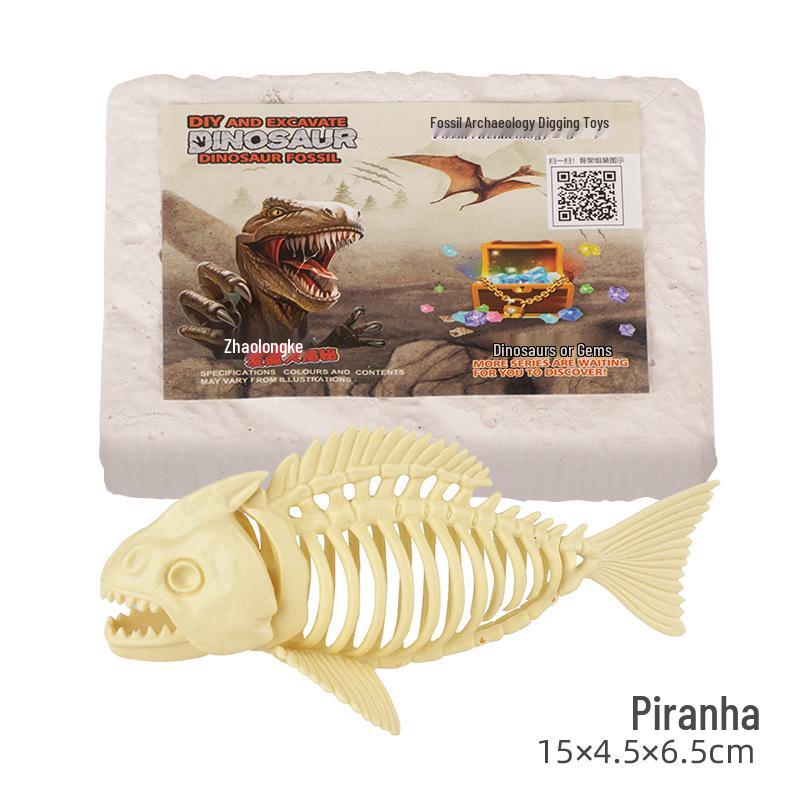 Dinosaur Fossil Excavation Kit: Educational Science Toy for Kids