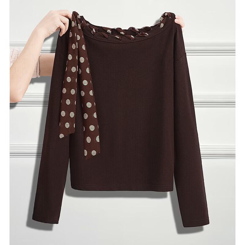 Sibaishai Women s Fashion Long Sleeve Pullover Top L