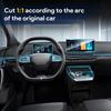 Pour MG Mulan MG4 -2024 Tableau de bord intérieur de voiture Navigation Écran intérieur automobile Film de protection Autocollant TPU Anti-rayures