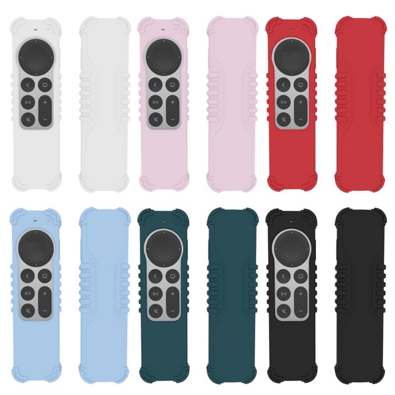 Anti-Lost Protective for Case for TV4/4K Remote Controller Anti-Slip Durable Sleeve Silicone Shockproof Cover