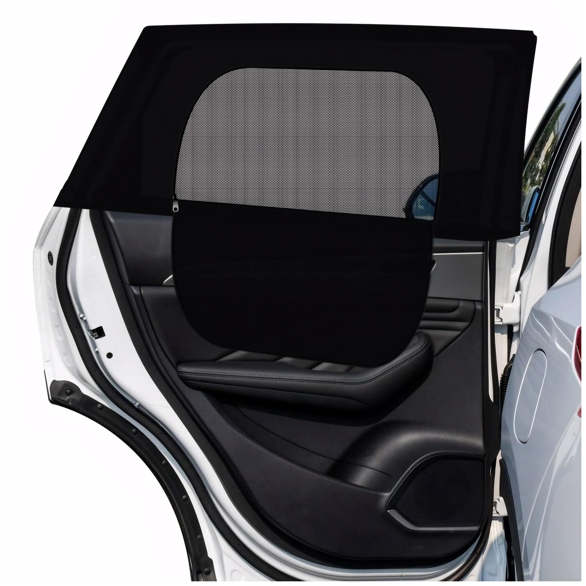 

Oziral Car Screen Door, Window Insect Repellent Net, Side Model, Double Mesh, General Purpose For rear doors чёрный