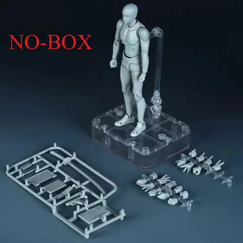 Bewegliche Gelenke SH Figuarts Mannequin Body Kun Actionfiguren Modell zum Zeichnen Malen Verschiedene Gesten Modellständer