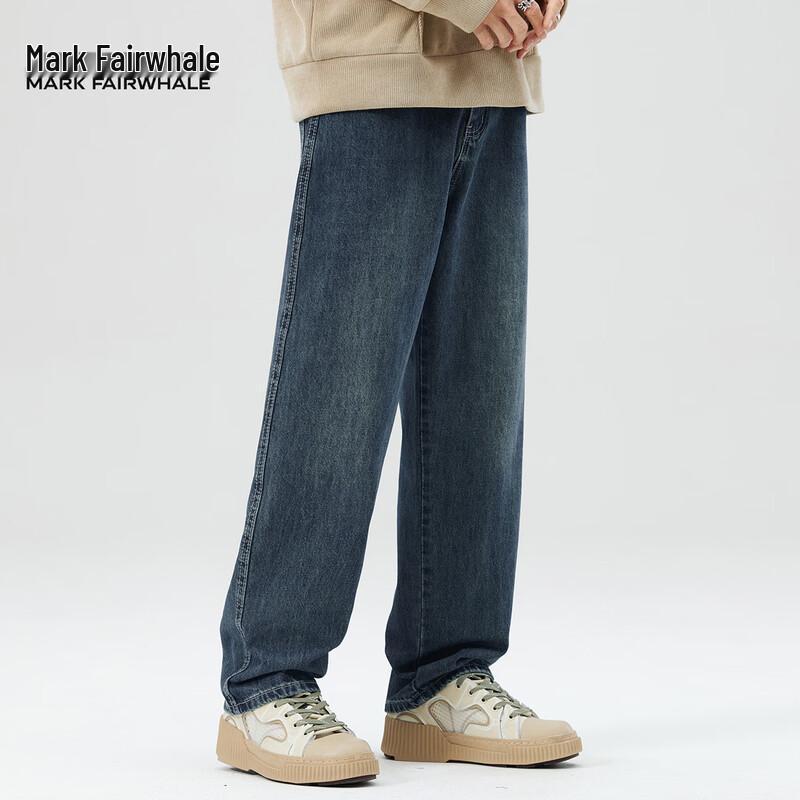 Mark Fairwhale Men's Relaxed Fit Straight-Leg Jeans