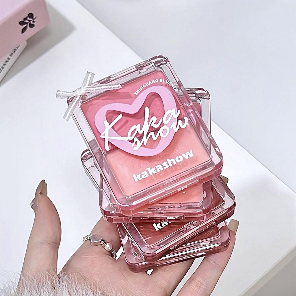 Kakashow Dewy Cream Blush 10g Lightweight Natural Glow Longlasting Buildable Cheek Tint For All Skin Tones