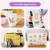 50Pcs 3D Animal Stickers for DIY Laptop Decor Koala Penguin DIY Sticker for Notebook Stationery