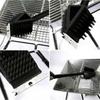 3in1 BBQ Cleaning Brush Long Handle Grill Net Cleaner Durable Barbecue Cleaner  Outdoor Bbq