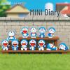 Genuine Doraemon Mini Diary Dashboard Ornament Blind Box Peripheral Figure Gift