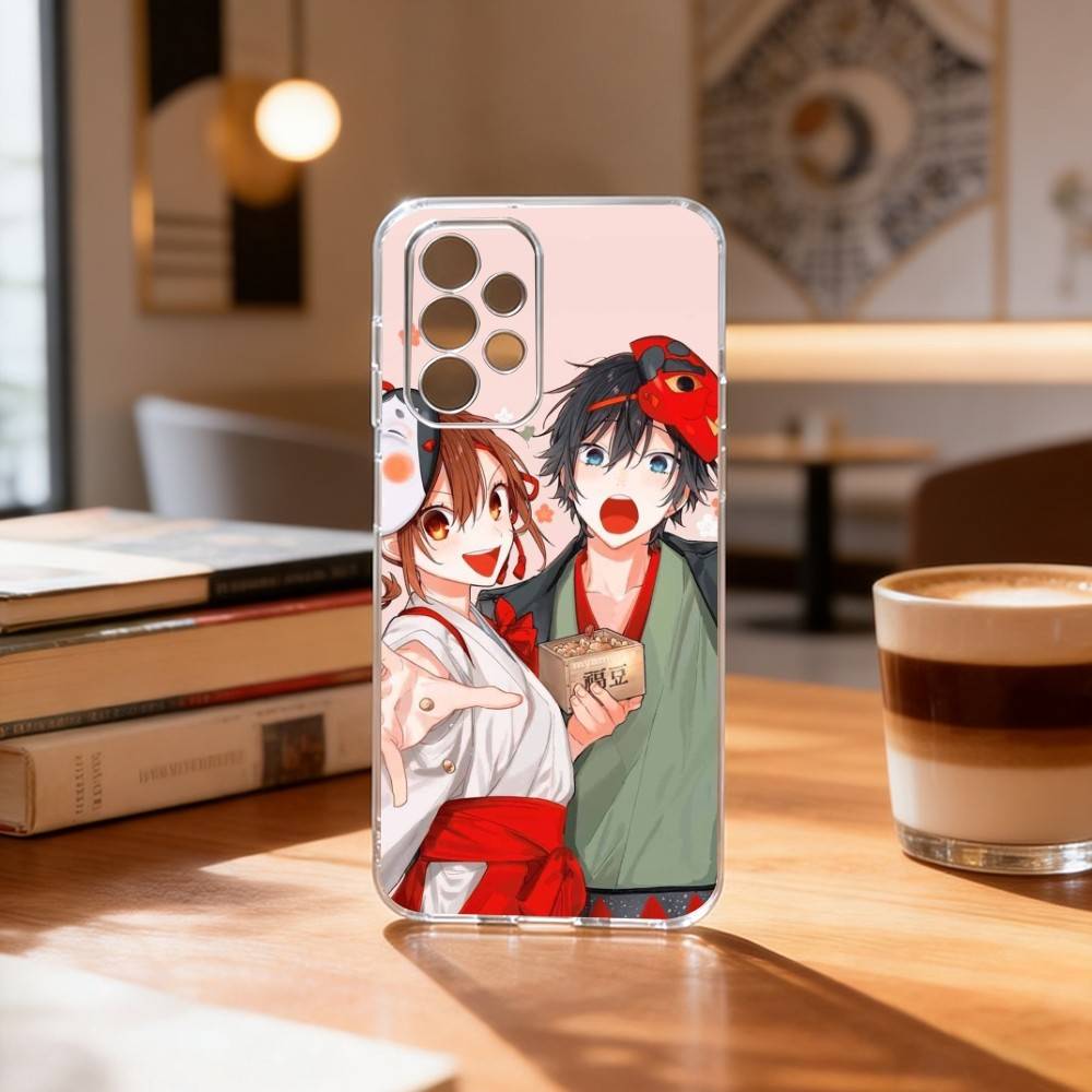 

Horimiya Kyouko Hori Izumi Miyamura Phone Case For Samsung S25,S24,S21,S22,S23,S30,Ultra,S20,Plus,Fe Transparent Cover Samsung S21plus