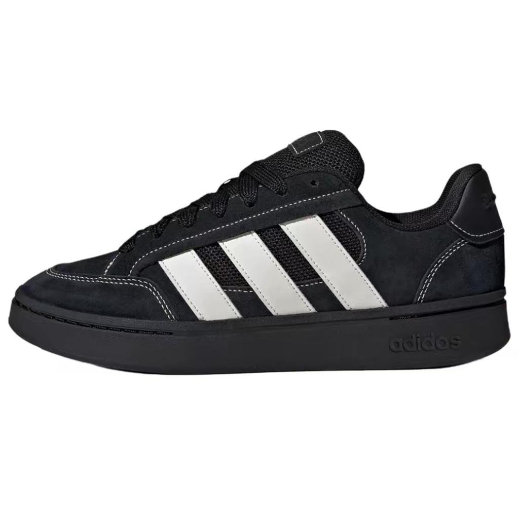 Adidas Gc Alpha Sk8 Low top Skateboard Shoes Unisex Black White JR9819(Team-)