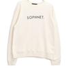 SOPHNET. Ivory SOPH-242056 Crew Neck Sweatshirt tops M IvoryUsed