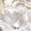 Ohren-Stirnband aus Kunstfleece, weiches, tierisches, verspieltes Kopfschmuck für Cosplay,