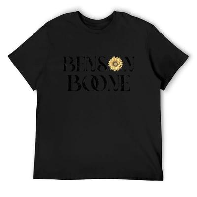 Benson Boone Sunflower Retro 2025 Tour Vintage 90s T-Shirt Sports Fans Baggy Shirts T-shirts Oversize Shirts Men Graphic
