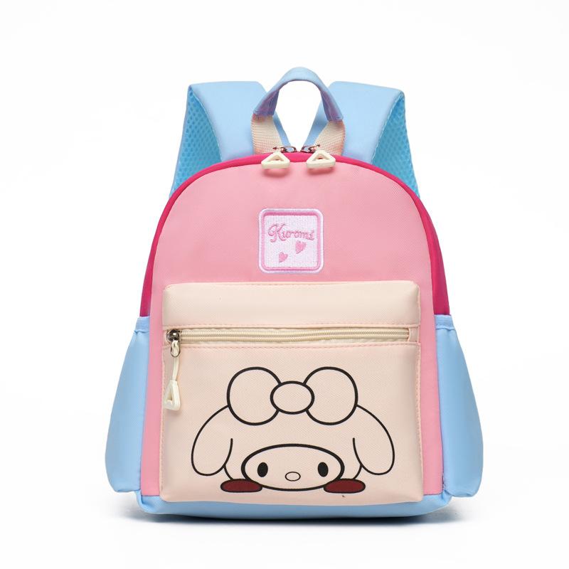 

Fun And Cute Nylon Kids Backpack With Air Cushion Shoulder Straps For Supportive School Use Travel And синий
