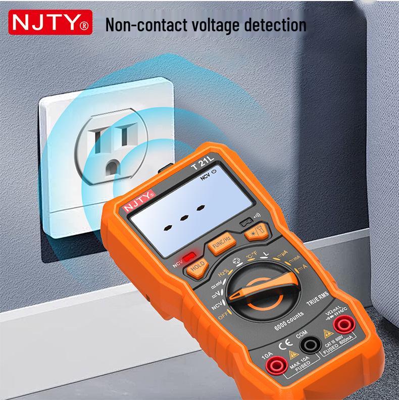 T21L Digitales Smart-Induktionsmultimeter mit 6000er-Anzeige & Magnetischer Rückseite, Tragbar RM113D