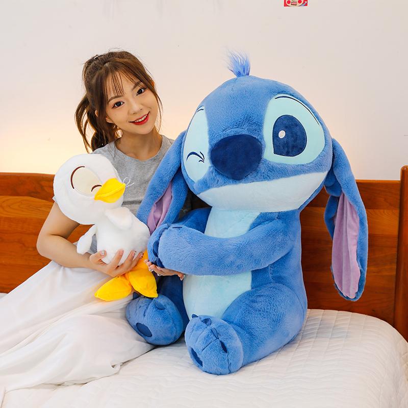 Huggable Duck Stitch Plush Doll - Cute Birthday Gift Pillow for Girls