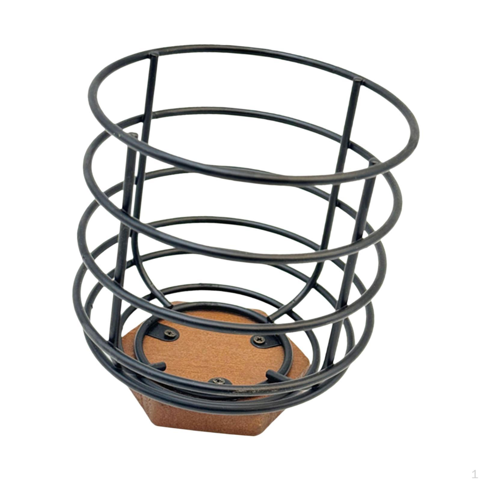

Coffee Pod Holder Capsule Basket,Coffee Filter for Counter, Organizer Black Hexagon Base