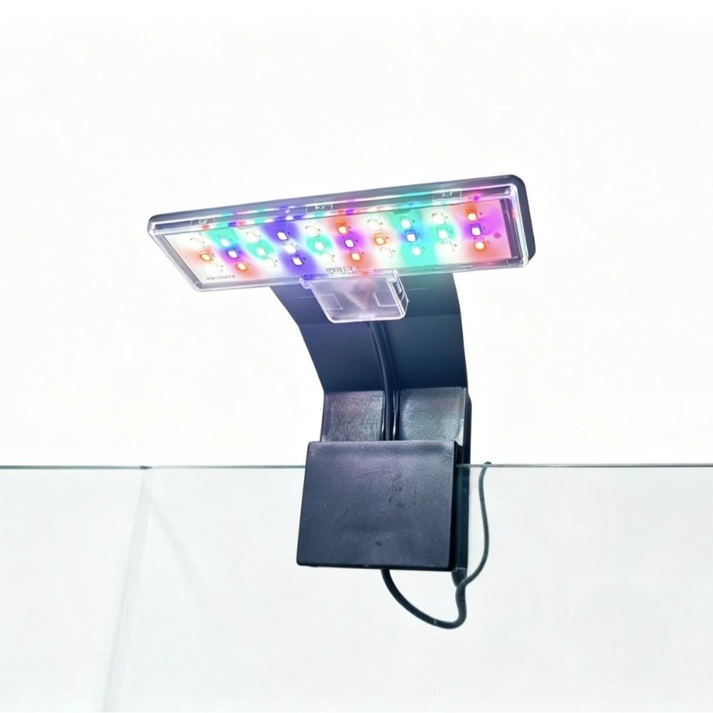 Multi-Color Fish Tank Clip Lamp Waterproof Plant Grow Light Fish Tank Landscaping
