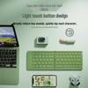 Macaron Color Foldable Bluetooth Keyboard with Phone Stand for Mobile and Tablet.
