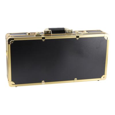 Caja de almacenamiento portátil para herramientas de peluquería, organizador de peines, cortapelos y tijeras, estuche con contraseña