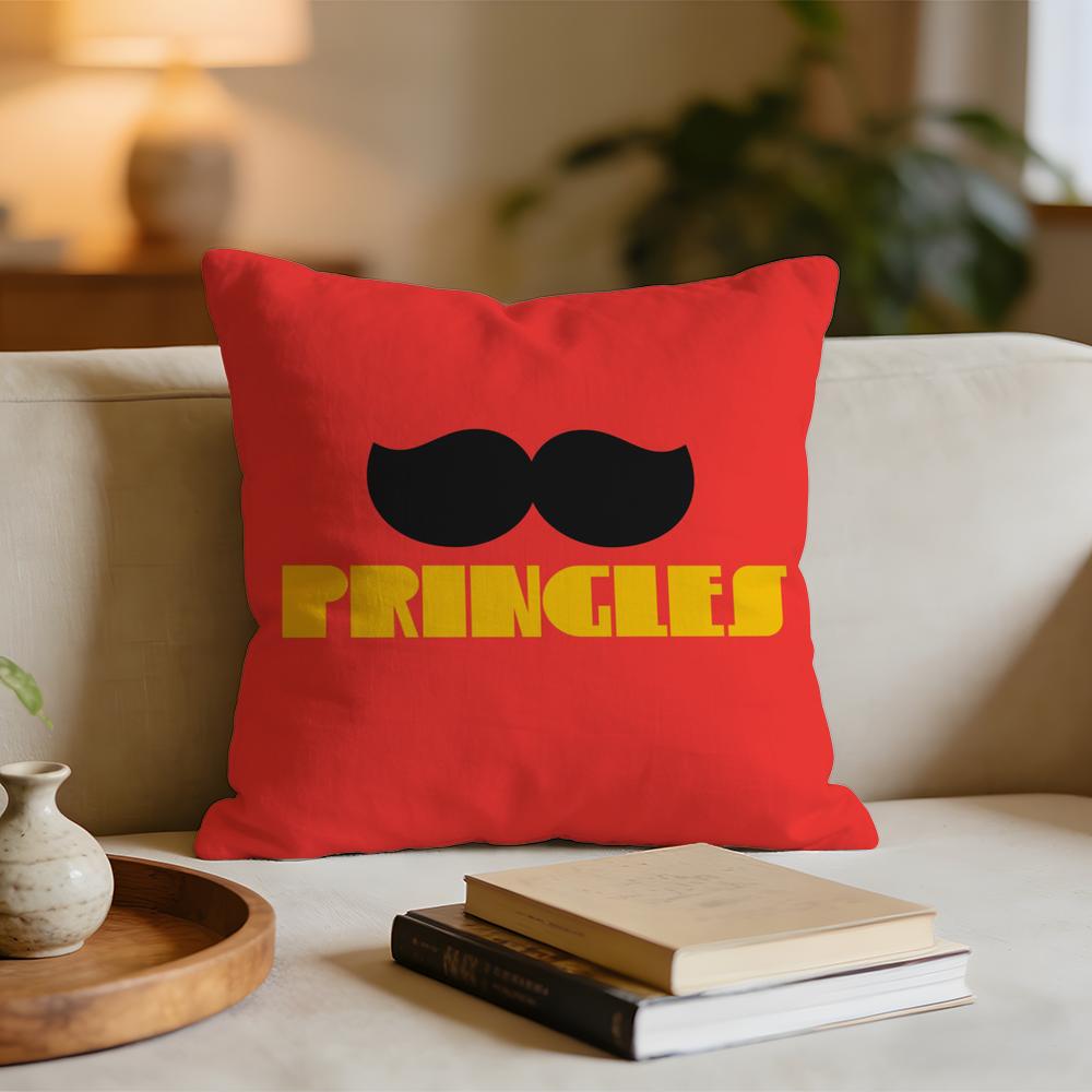 

Classic potato PPringles Cushion Cover Short plush pillowcase for bed sofa carwashable 30x30cm