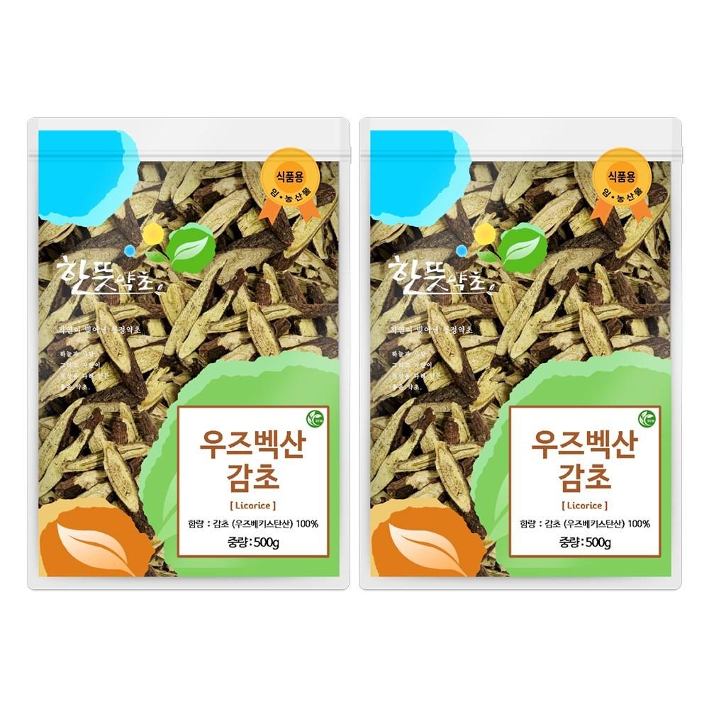 Shinyoung Mall Licorice Uzbekistan Dried Licorice Tea Raw Ingredients 2 pcs