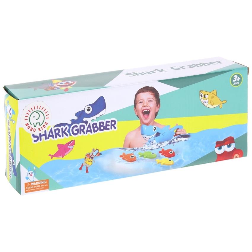 Bath Toy Fishing Shark Bathtub Water Set For Kids