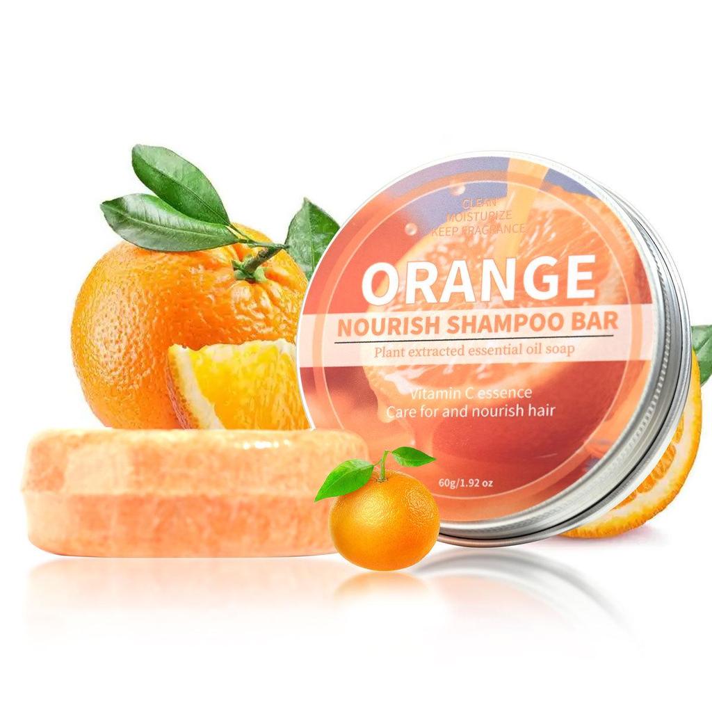 Kokosnuss & He Shou Wu Ginseng Bambuskohle Shampoo-Seife mit ätherischen Ölen & Zypressenblatt