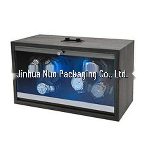 Electric PU Leather Automatic Watch Winder with Rotating Motor